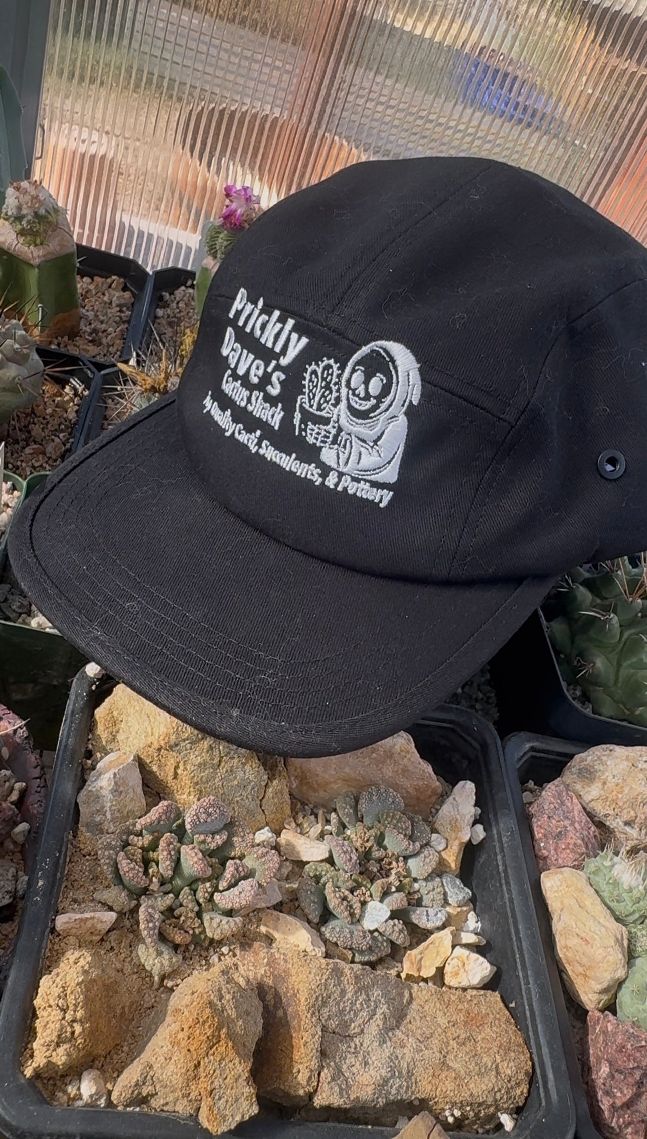 Prickly Dave 5-Panel Camp Cap